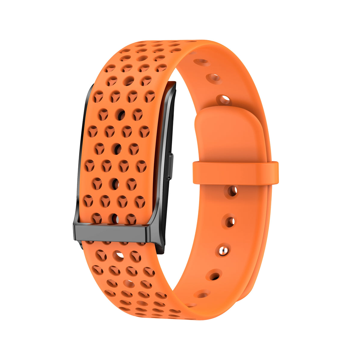 Loop Band cor laranja, pulseira de silicone